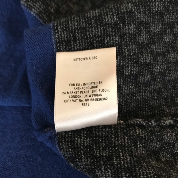 Anthropologie Sparrow Dress Color Block Small - Picture 3 of 16